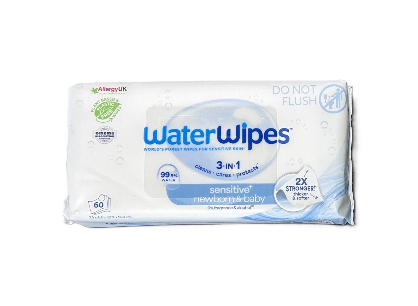 Water Wipes drėgnos servetėlės 60 vnt.