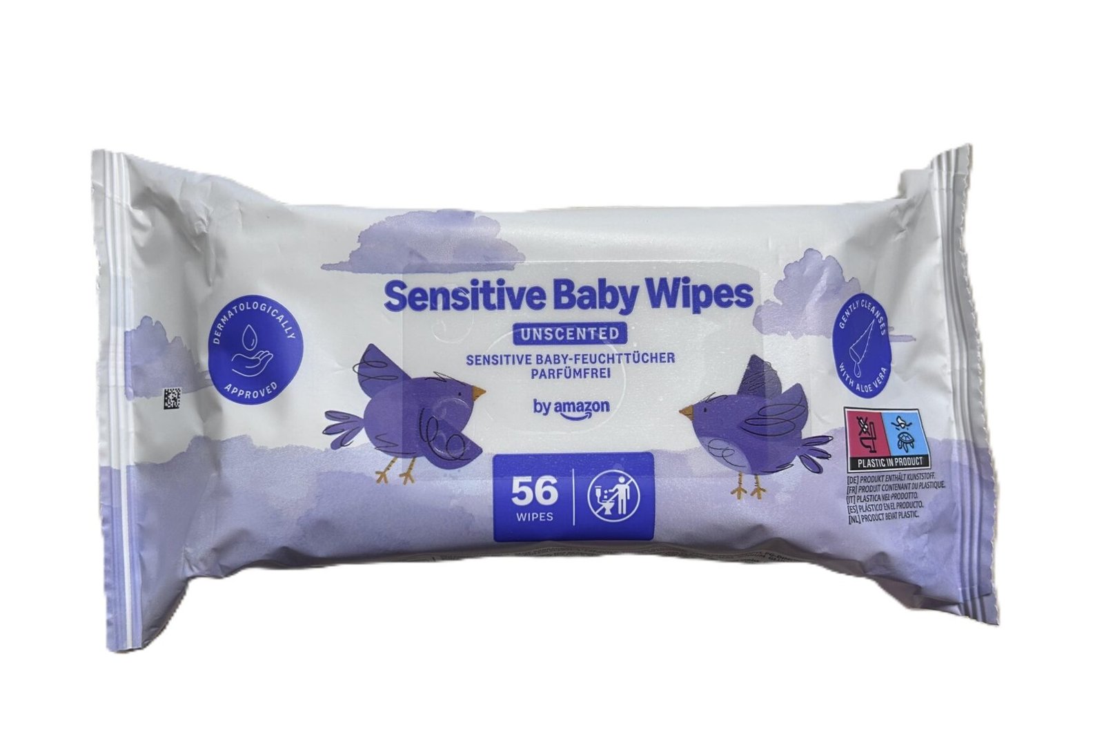 Mama bear Sensitive drėgnos servetėlės 56 vnt.