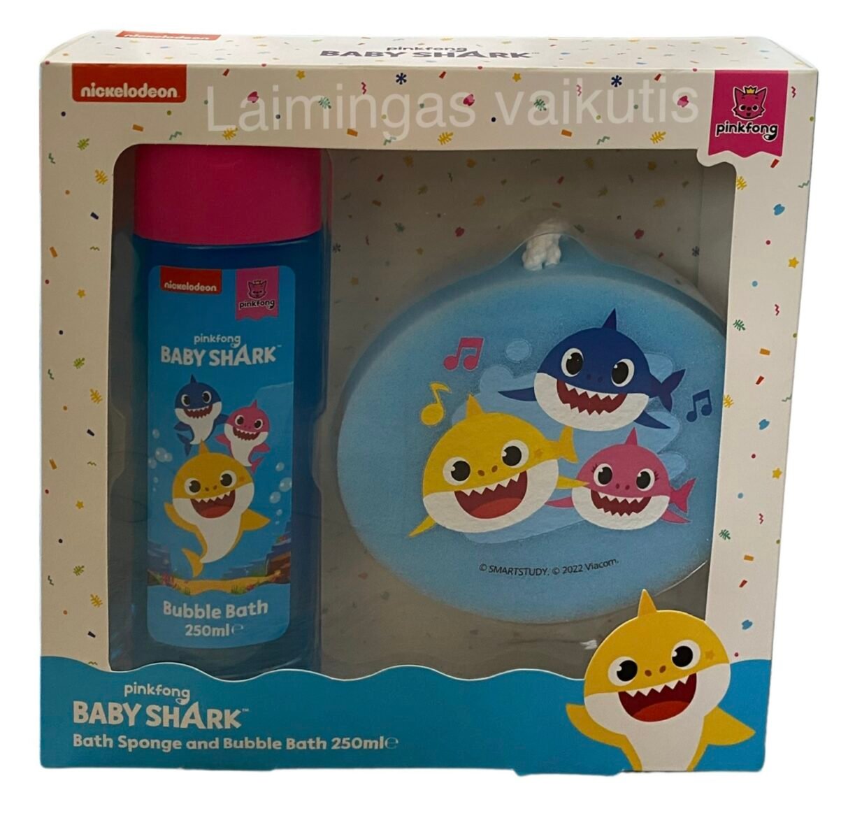 PINKFONG BABY SHARK vaikų vonios priemonių rinkinys