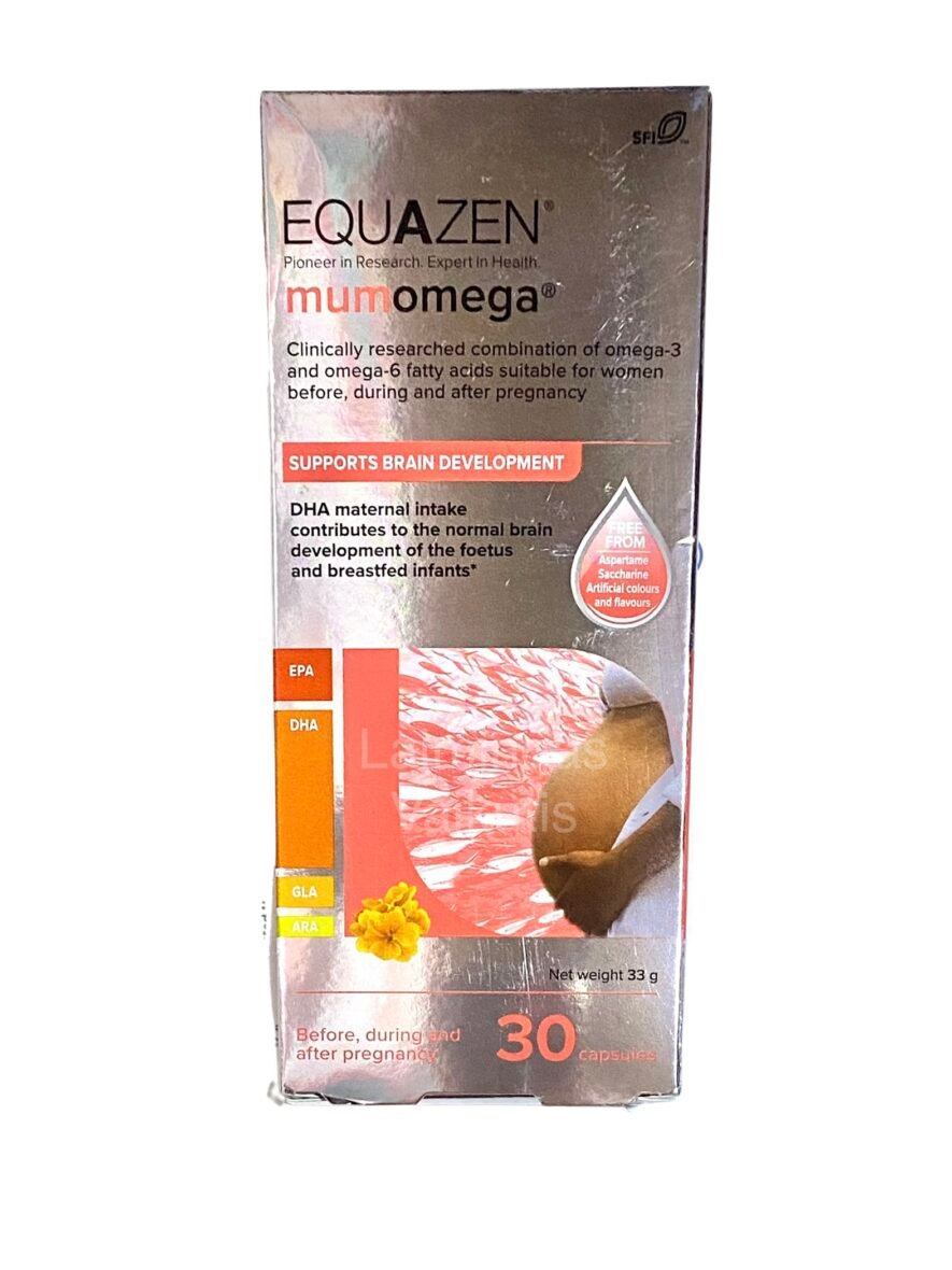 EQUAZEN MUMOMEGA, 30 kapsulių