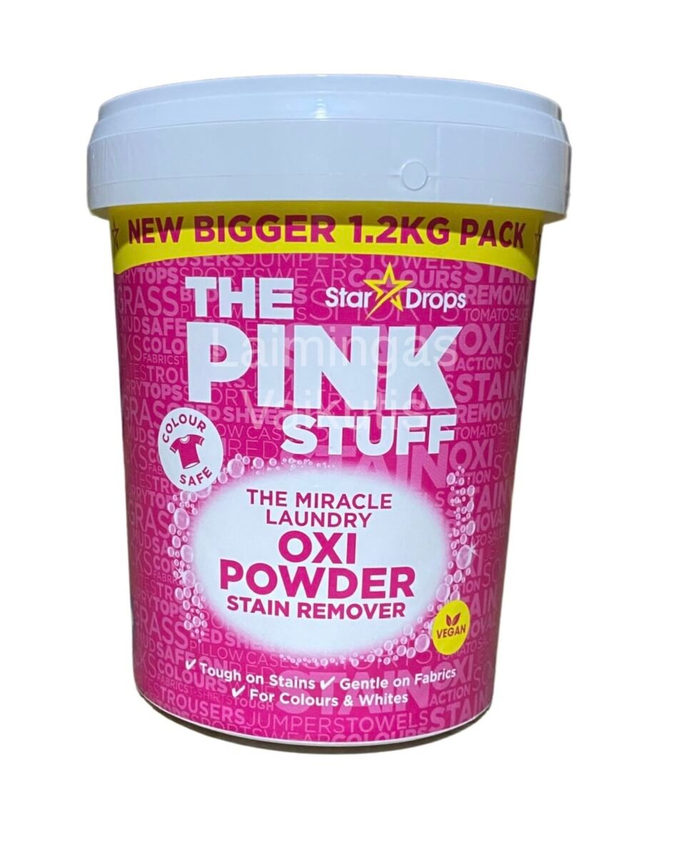 The Pink Stuff Skalbinių dėmių šalinimo milteliai spalvotiems rūbams 1 kg