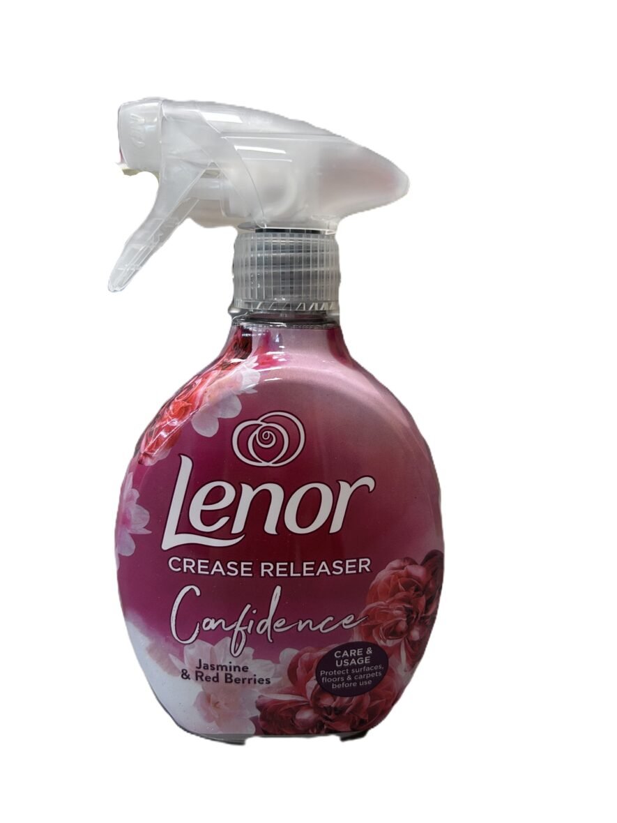 LENOR crease releaser Spray Jasmine and Red Berries purškiklis audinių raukšlėms naikinti 500 ml.