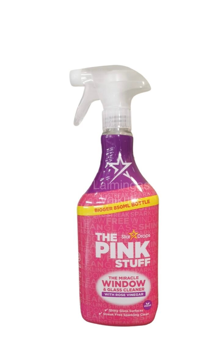 The Pink Stuff – The Miracle Window and Glass Cleaner 850 ml – langų valiklis