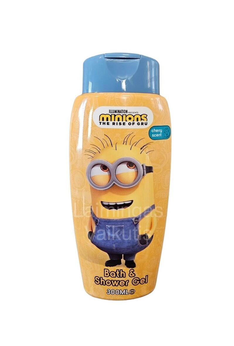 MINIONS, dušo želė – putos, 300 ml