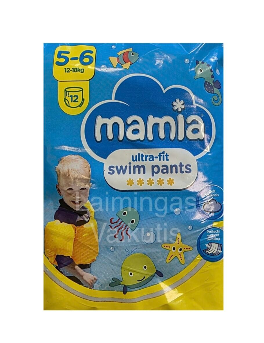 Mamia maudymosi kelnaitės 5-6 dydis (12-18 kg.) 12 vnt.