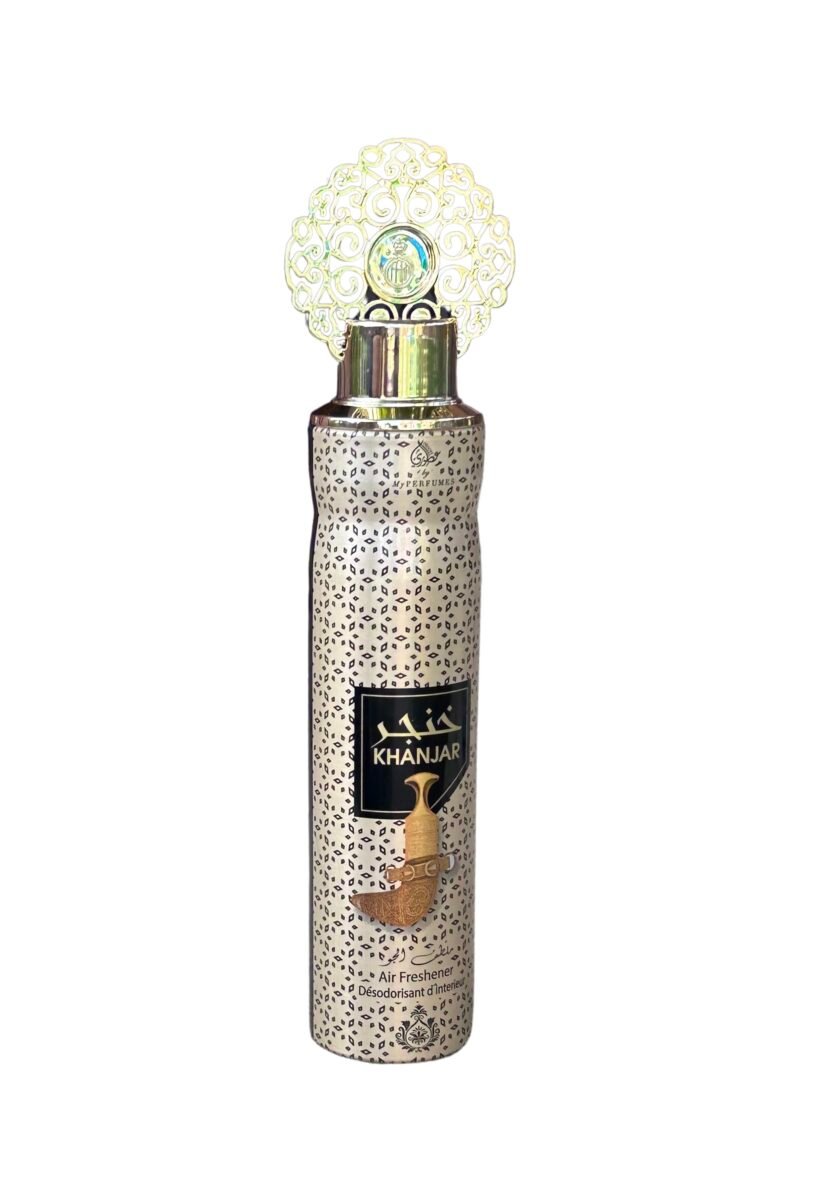 KHANJAR prabangus oro gaiviklis – 300 ml (Auksinis)